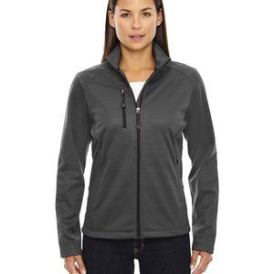 North End Women's Trace Printed Fleece Jacket Carb
